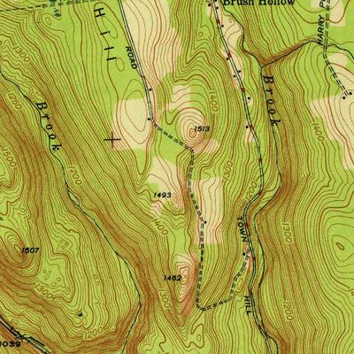 United States Geological Survey Becket, MA (1948, 31680-Scale) digital map