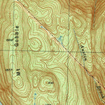 United States Geological Survey Becket, MA (1954, 25000-Scale) digital map