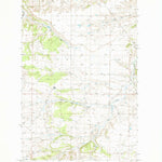 United States Geological Survey Becket NE, MT (1986, 24000-Scale) digital map