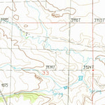 United States Geological Survey Becket NE, MT (1986, 24000-Scale) digital map