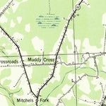 United States Geological Survey Beckford, NC (1940, 62500-Scale) digital map