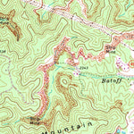 United States Geological Survey Beckley, WV (1969, 24000-Scale) digital map