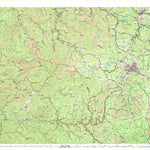 United States Geological Survey Beckley, WV-VA-KY (1982, 100000-Scale) digital map