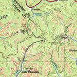 United States Geological Survey Beckley, WV-VA-KY (1982, 100000-Scale) digital map