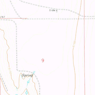 United States Geological Survey Beckman Lake, CO (1978, 24000-Scale) digital map