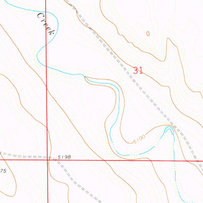 United States Geological Survey Beckman Lake, CO (1978, 24000-Scale) digital map