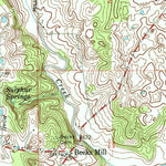 United States Geological Survey Becks Mill, IN (1966, 24000-Scale) digital map