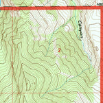 United States Geological Survey Beckton, WY (1993, 24000-Scale) digital map
