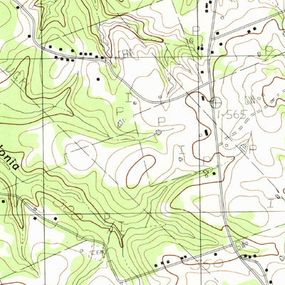 United States Geological Survey Beckville, TX (1983, 24000-Scale) digital map