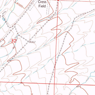 United States Geological Survey Beckwith Mountain, CO (1958, 24000-Scale) digital map