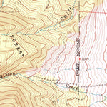 United States Geological Survey Beckwith Mountain, CO (1958, 24000-Scale) digital map
