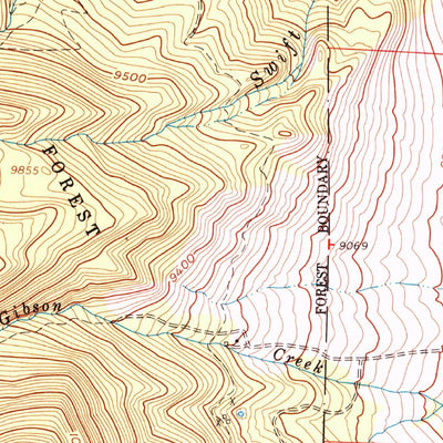 United States Geological Survey Beckwith Mountain, CO (1958, 24000-Scale) digital map