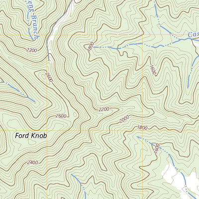 United States Geological Survey Beckwith, WV (2023, 24000-Scale) digital map