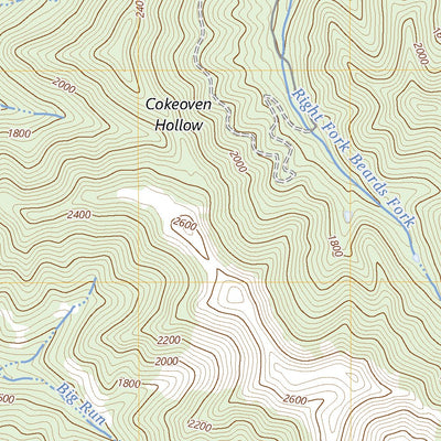 United States Geological Survey Beckwith, WV (2023, 24000-Scale) digital map