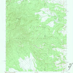 United States Geological Survey Beclabito, NM-AZ (1982, 24000-Scale) digital map