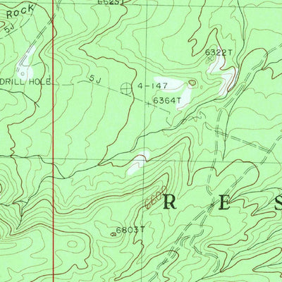 United States Geological Survey Beclabito, NM-AZ (1982, 24000-Scale) digital map