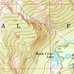 United States Geological Survey Bedal, WA (1966, 24000-Scale) digital map