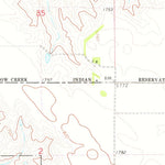 United States Geological Survey Bedashosha Lake, SD (1974, 24000-Scale) digital map