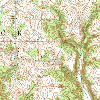 United States Geological Survey Bedford East, IN (1978, 24000-Scale) digital map