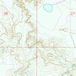 United States Geological Survey Bedford Hill, NM (1968, 24000-Scale) digital map