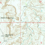 United States Geological Survey Bedford Hill, NM (1968, 24000-Scale) digital map