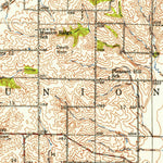 United States Geological Survey Bedford, IA-MO (1940, 62500-Scale) digital map