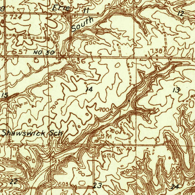 United States Geological Survey Bedford, IN (1934, 48000-Scale) digital map