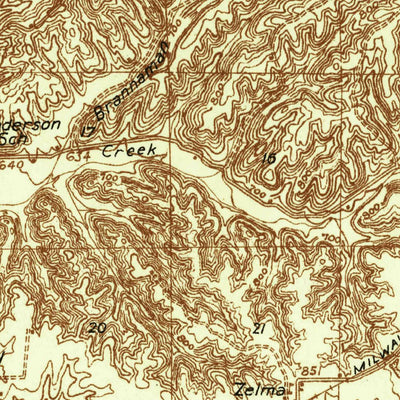 United States Geological Survey Bedford, IN (1934, 48000-Scale) digital map