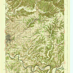 United States Geological Survey Bedford, IN (1937, 62500-Scale) digital map