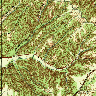 United States Geological Survey Bedford, IN (1937, 62500-Scale) digital map