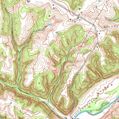 United States Geological Survey Bedford, KY (1953, 24000-Scale) digital map