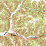 United States Geological Survey Bedford, KY (1953, 24000-Scale) digital map