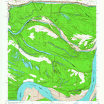 United States Geological Survey Bedford, LA-MS (1963, 24000-Scale) digital map