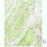 United States Geological Survey Bedford, PA (1971, 24000-Scale) digital map