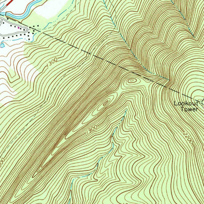 United States Geological Survey Bedford, PA (1971, 24000-Scale) digital map