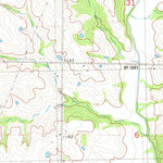 United States Geological Survey Bedford SW, MO-IA (1980, 24000-Scale) digital map