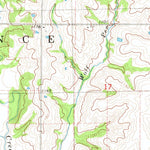 United States Geological Survey Bedford SW, MO-IA (1980, 24000-Scale) digital map