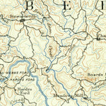 United States Geological Survey Bedford, VA (1890, 125000-Scale) digital map