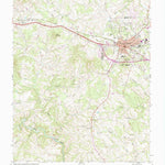 United States Geological Survey Bedford, VA (1967, 24000-Scale) digital map
