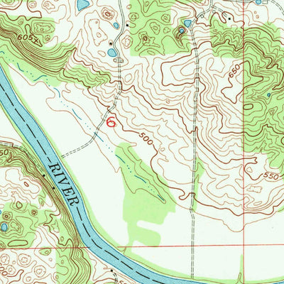 United States Geological Survey Bedford West, IN (1957, 24000-Scale) digital map
