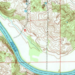 United States Geological Survey Bedford West, IN (1993, 24000-Scale) digital map