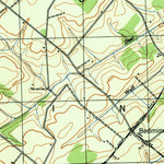 United States Geological Survey Bedminster, PA (1943, 31680-Scale) digital map
