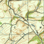 United States Geological Survey Bedminster, PA (1943, 31680-Scale) digital map