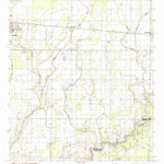 United States Geological Survey Bee Bayou, LA (1987, 24000-Scale) digital map