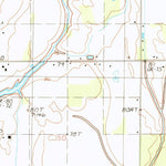United States Geological Survey Bee Bayou, LA (1987, 24000-Scale) digital map