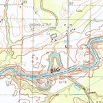 United States Geological Survey Bee Bayou, LA (1987, 24000-Scale) digital map