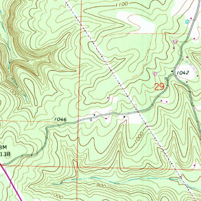 United States Geological Survey Bee Branch, AR (1991, 24000-Scale) digital map