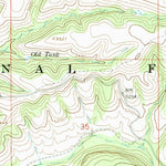 United States Geological Survey Bee Canyon, AZ (1967, 24000-Scale) digital map