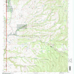 United States Geological Survey Bee Canyon, AZ (1997, 24000-Scale) digital map