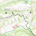 United States Geological Survey Bee Canyon, AZ (1997, 24000-Scale) digital map